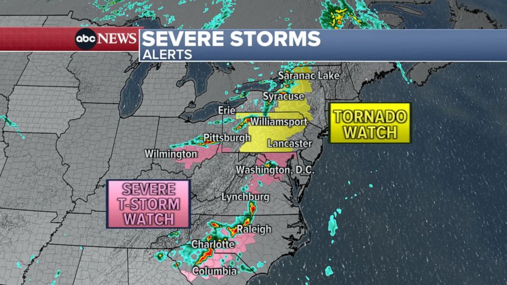 Severe weather moves to the Northeast | GMA