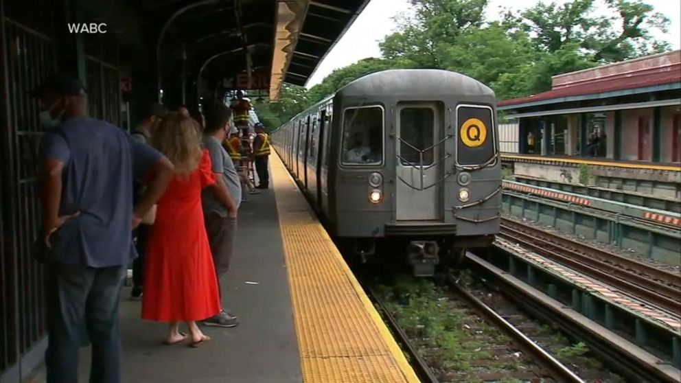 Man gets caught between NYC subway train and platform, dies