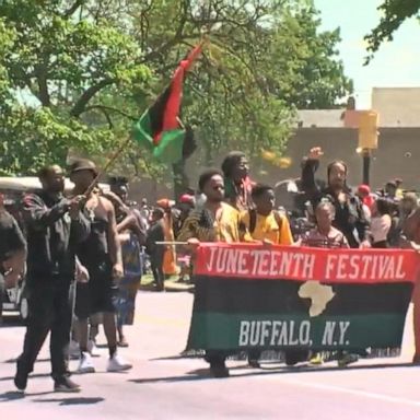 VIDEO: Americans commemorate Juneteenth across country