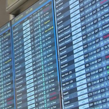 VIDEO: Flights continue to be canceled or delayed