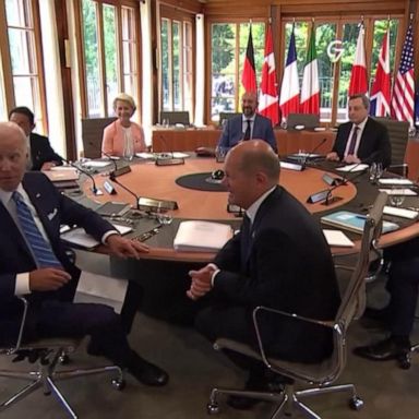 VIDEO: Abortion battle follows Biden overseas to G-7 summit