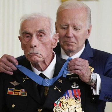 VIDEO: Biden awards Medal of Honor to 4 Vietnam veterans