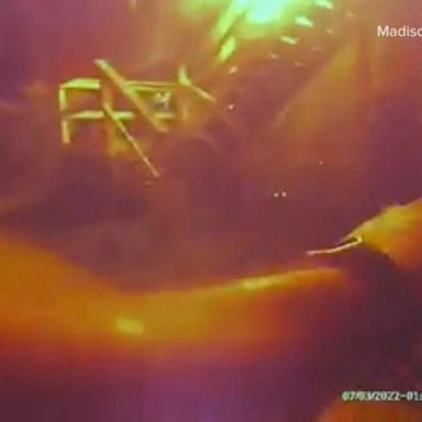 VIDEO: Several people trapped in building fire