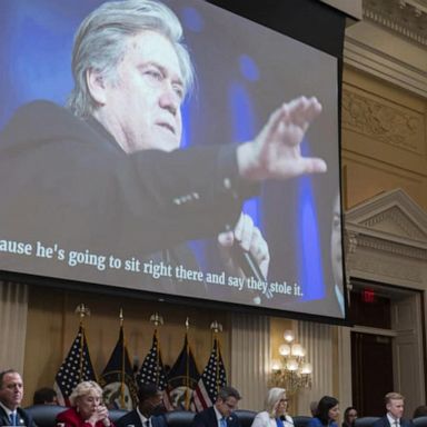 VIDEO: Steve Bannon is found guilty after refusing Jan. 6 committee subpoena