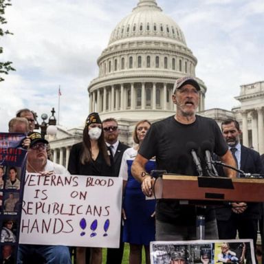 VIDEO: Jon Stewart blasts Senate Republicans for blocking bill