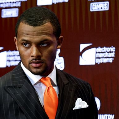 VIDEO: Deshaun Watson suspended for 6 games over sexual misconduct claims