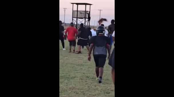 Video shows brawl erupting on youth football field that left one coach dead