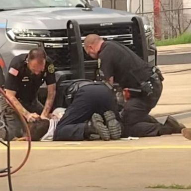 VIDEO: 3 Arkansas officers suspended after video showed them striking man during arrest