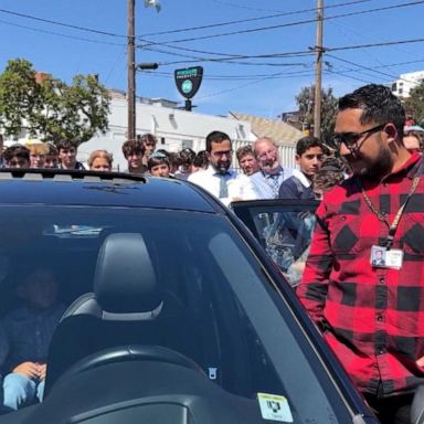 VIDEO: Math teacher surprised by students with funds to buy car