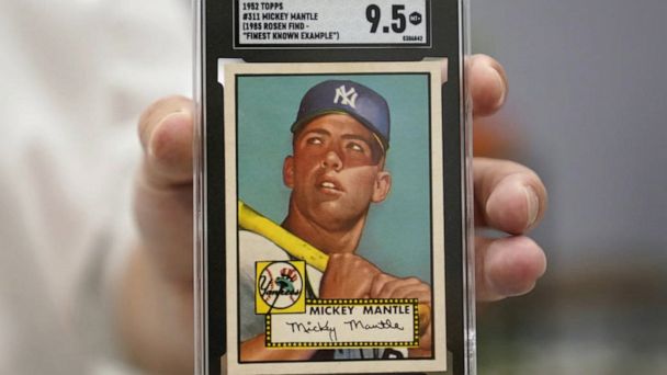 Video 'Holy Grail' of baseball cards shatters auction records - ABC News