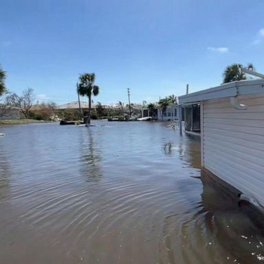 VIDEO: Florida barrier islands take the brunt of Hurricane Ian