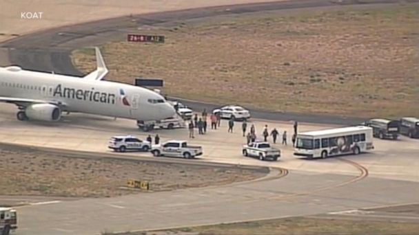Scare aboard packed flight in Albuquerque