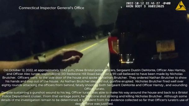 Video Body Camera Footage Of Ambush On Police Officers Released - ABC News