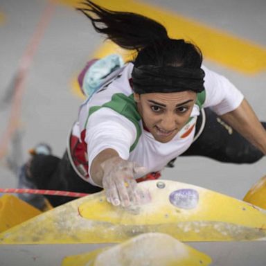 VIDEO: Concern grows for Iranian climber who competed without hijab