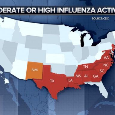 VIDEO: CDC reports flu hospitalizations are the worst in a decade