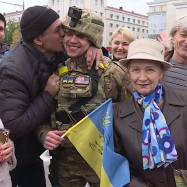 VIDEO: Kherson celebrates liberation