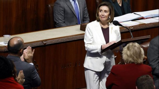 Video House Speaker Nancy Pelosi Steps Down From House Democratic ...