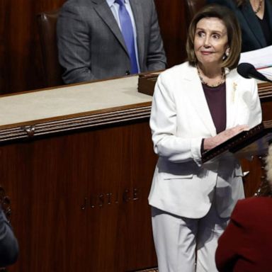 VIDEO: House Speaker Nancy Pelosi steps down from House Democratic leadership