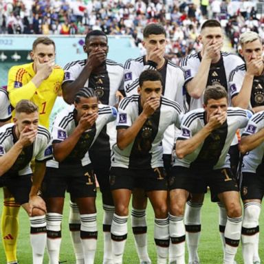 VIDEO: German team protests FIFA's armband ban