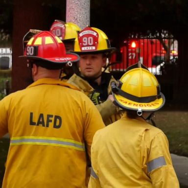 VIDEO: Firefighters respond to call for potential overdoses at Los Angeles middle school 