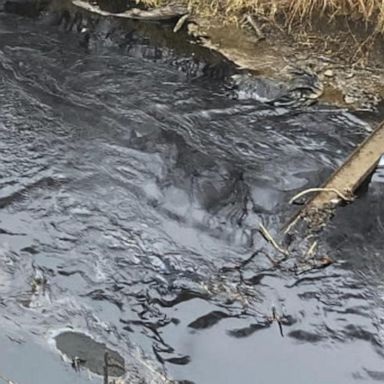 VIDEO: Urgent containment operation underway in Kansas following oil spill