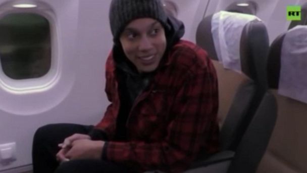WNBA star Brittney Griner is back on US soil, reunites with wife