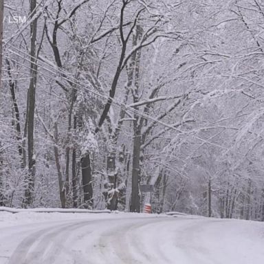 VIDEO: Nor'easter pummels East Coast