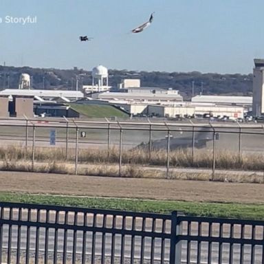 VIDEO: Pilot ejects from fighter jet during vertical landing attempt