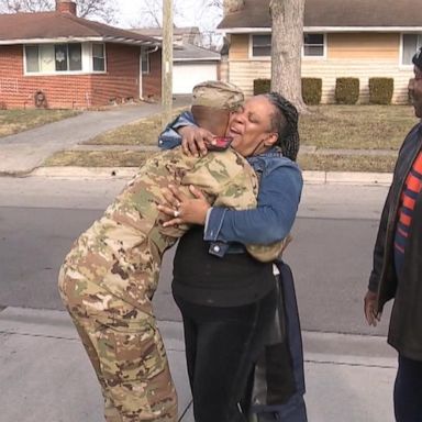 VIDEO: America Strong: Airman surprises family 