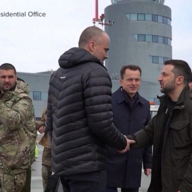 VIDEO: Zelenskyy makes return home after historic US trip