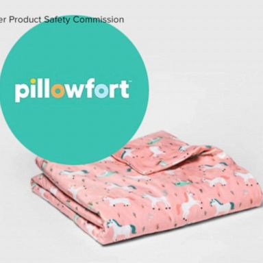 VIDEO: 'Pillow-Fort Weighted Blanket' recalled