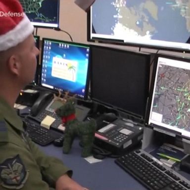 VIDEO: Rudolph's nose serves as guide for US military