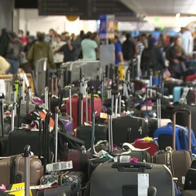 VIDEO: Americans nationwide stranded at airports due to winter storms