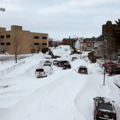 VIDEO: Buffalo begins to dig out from historic blizzard