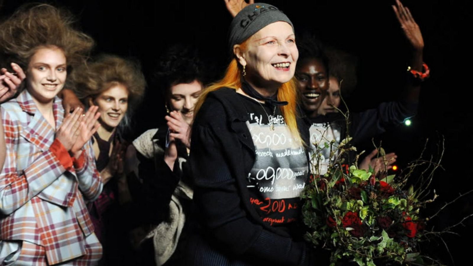 Westwood declares husband 'world's greatest fashion designer