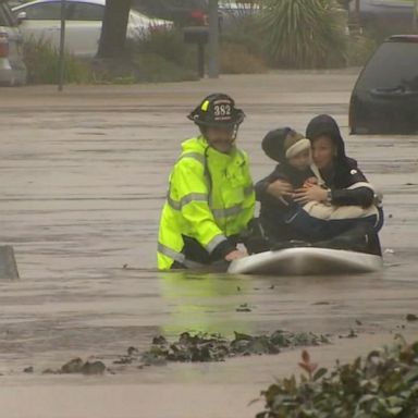 VIDEO: Storm delivers rain, snow, and flooding to California