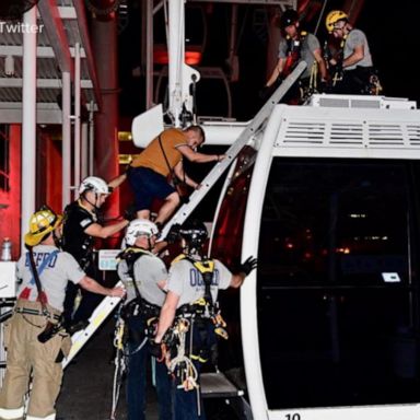 VIDEO: Ferris wheel rescue