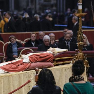 VIDEO: Thousands pay respects to Pope Emeritus Benedict XVI 