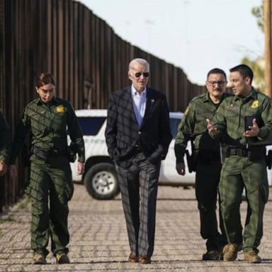 VIDEO: President Biden's first border visit