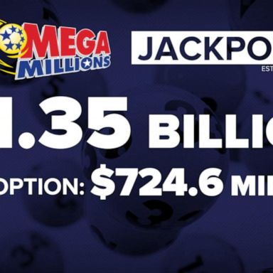 VIDEO: Mega Millions jackpot hits $1.35 billion 