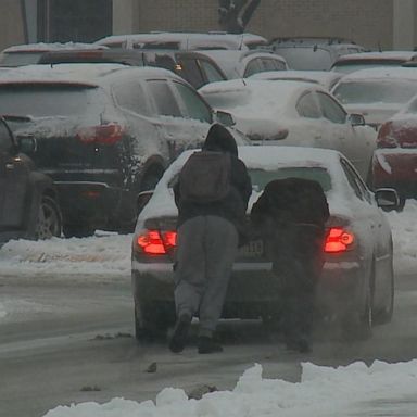 VIDEO: Powerful winter storm sets sights on Northeast