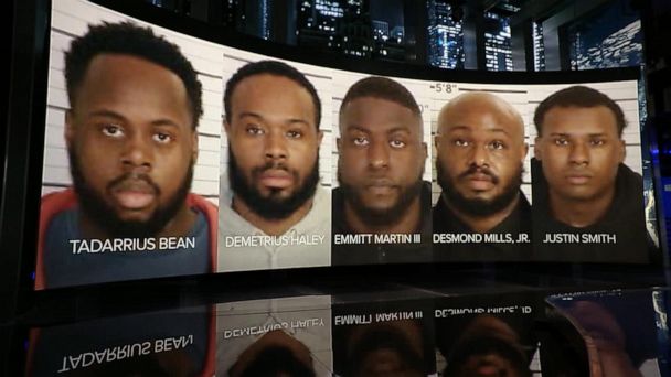 5 Former Memphis Cops Charged With Murder In Death Of Tyre Nichols