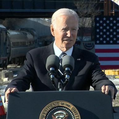 VIDEO: Biden touts $6B plan for crumbling Baltimore-DC rail tunnel