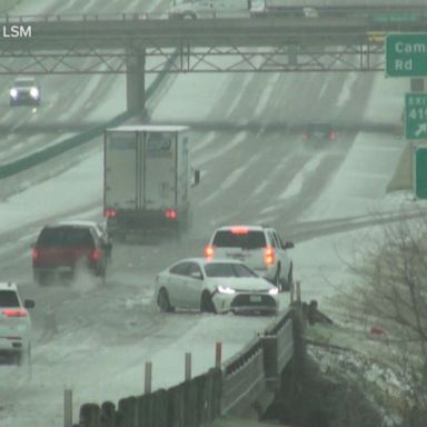 VIDEO: Deadly ice storms strike the South