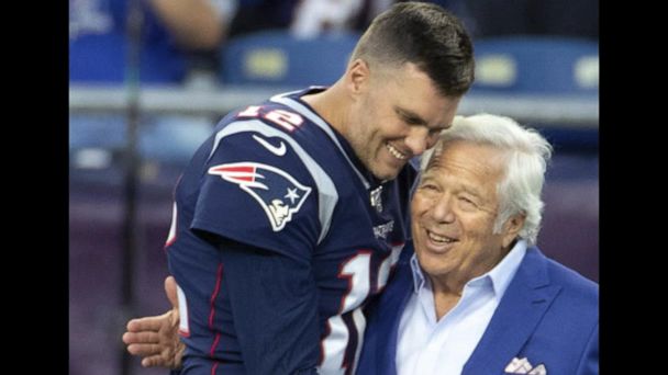 Video Patriots Owner Offers Brady One Day Contract Abc News 9606