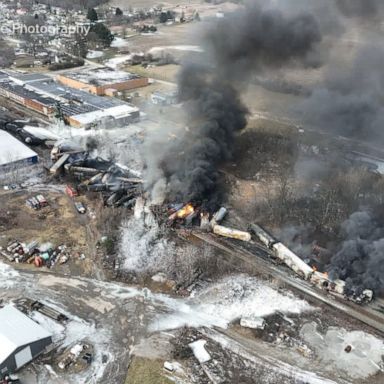 VIDEO: State of emergency after train derailment