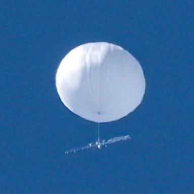 VIDEO: Urgent mission to recover Chinese spy balloon debris