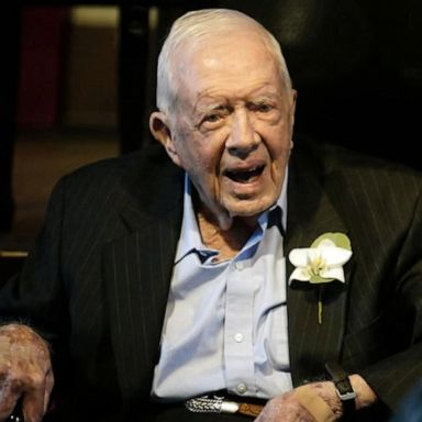 VIDEO: Overwhelming support shown for Jimmy Carter, America's longest living president