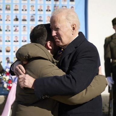 VIDEO: Biden makes unannounced visit to Ukraine