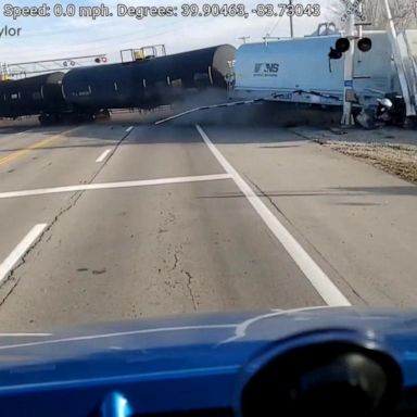 VIDEO: Another Norfolk Southern train derails in Springfield, Ohio